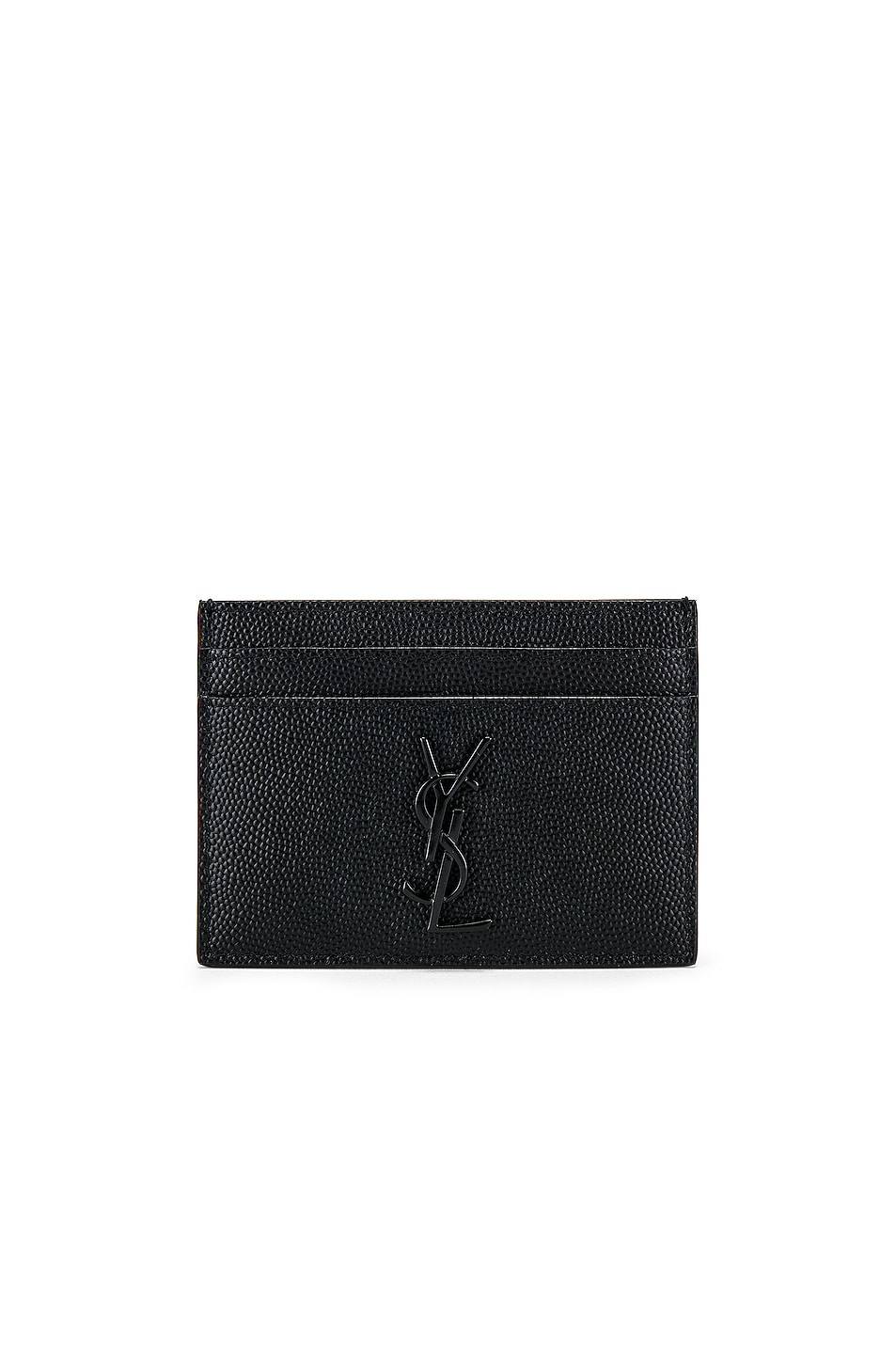 Monogram Credit Card Holder in Black