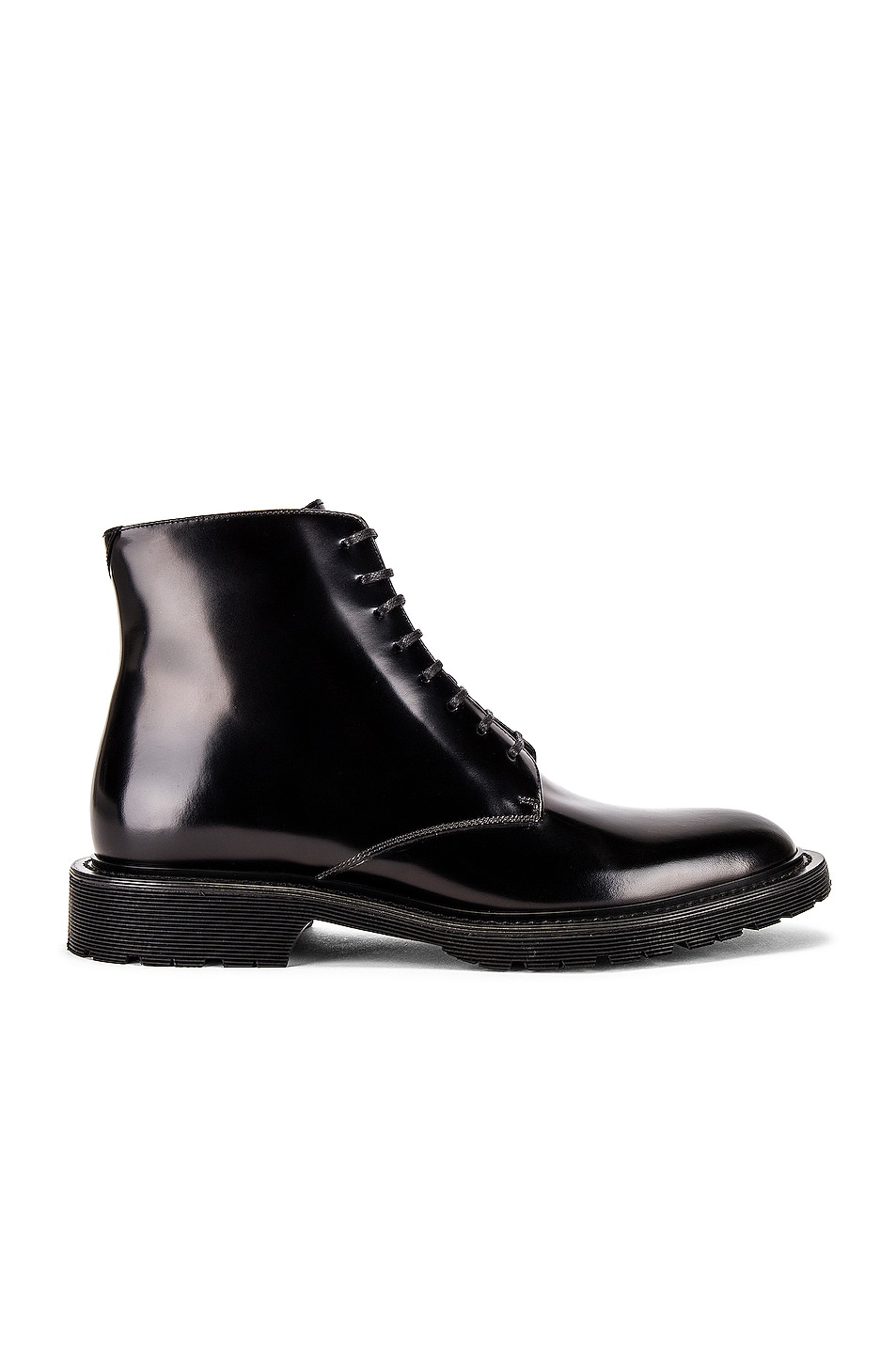 Image 1 of Saint Laurent Cesna 20 Lace Up Boot in Black