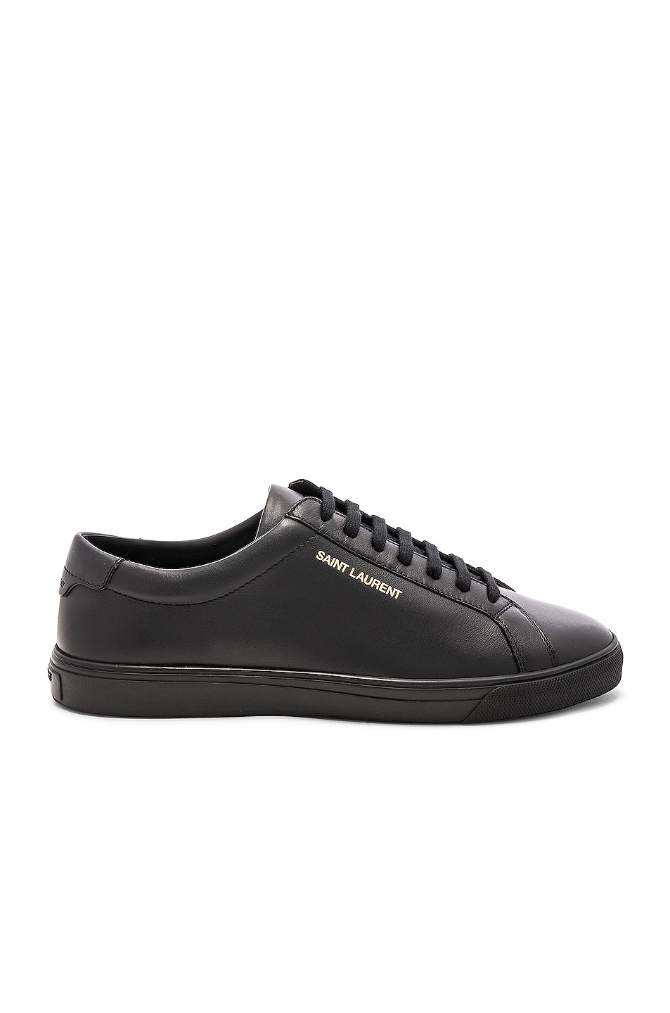 Image 1 of Saint Laurent Andy Low Top Sneakers in Black