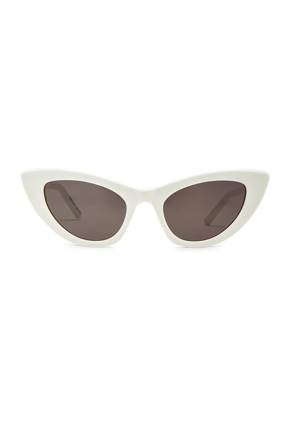 Image 1 of Saint Laurent Lily Sunglasses in White