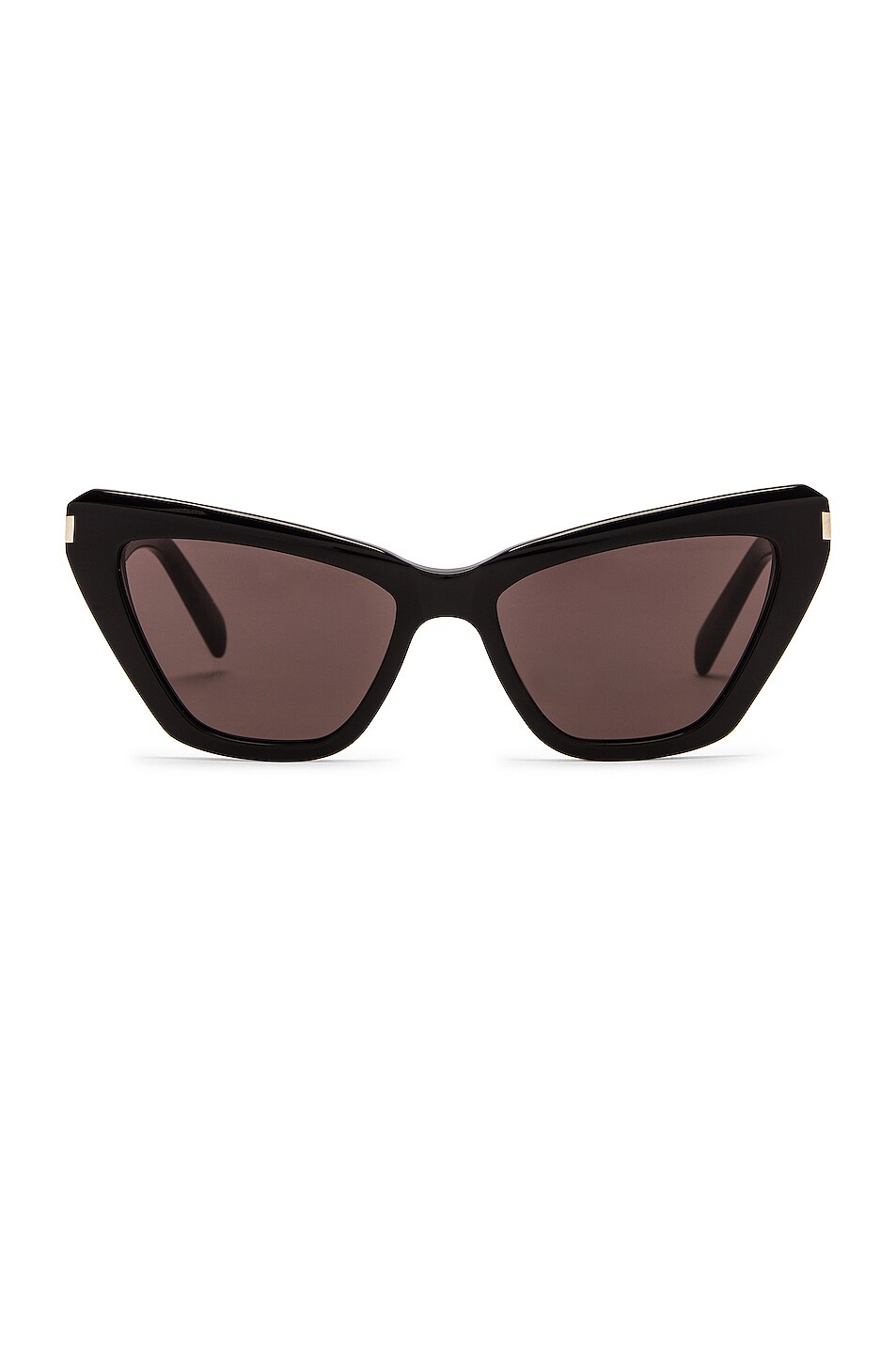 Image 1 of Saint Laurent Cat Eye Sunglasses in Shiny Black