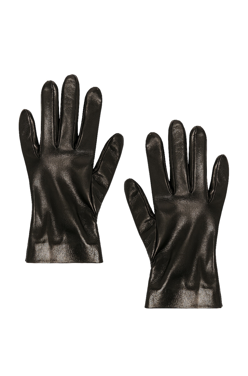 Leather Gloves in Black