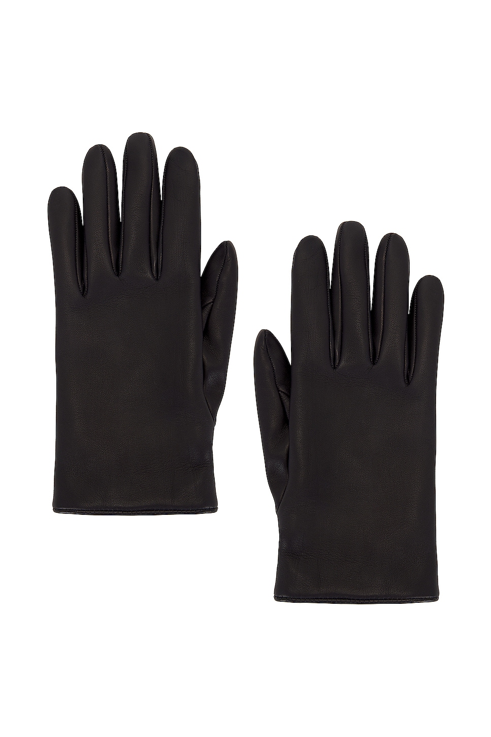 Leather Gloves in Black