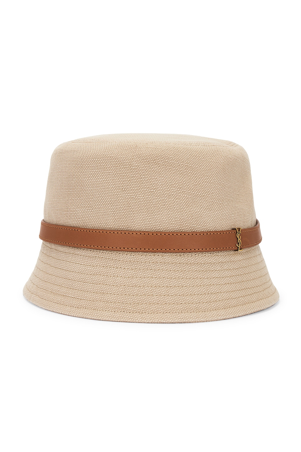 Canvas Bucket Hat in Beige