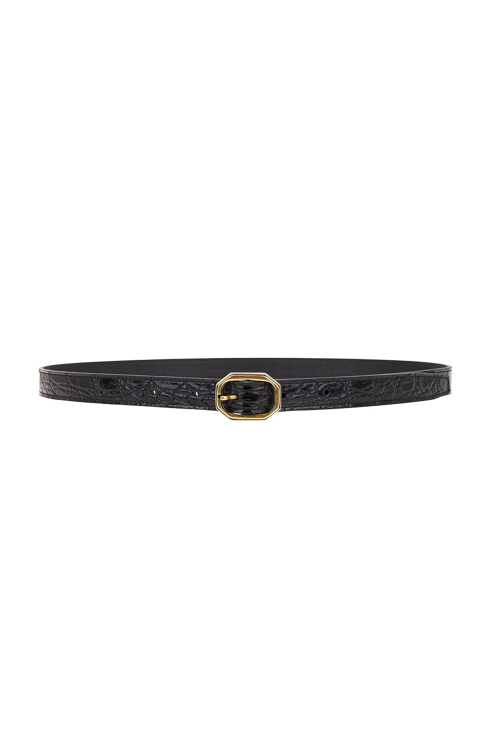 Leather Belt in Black