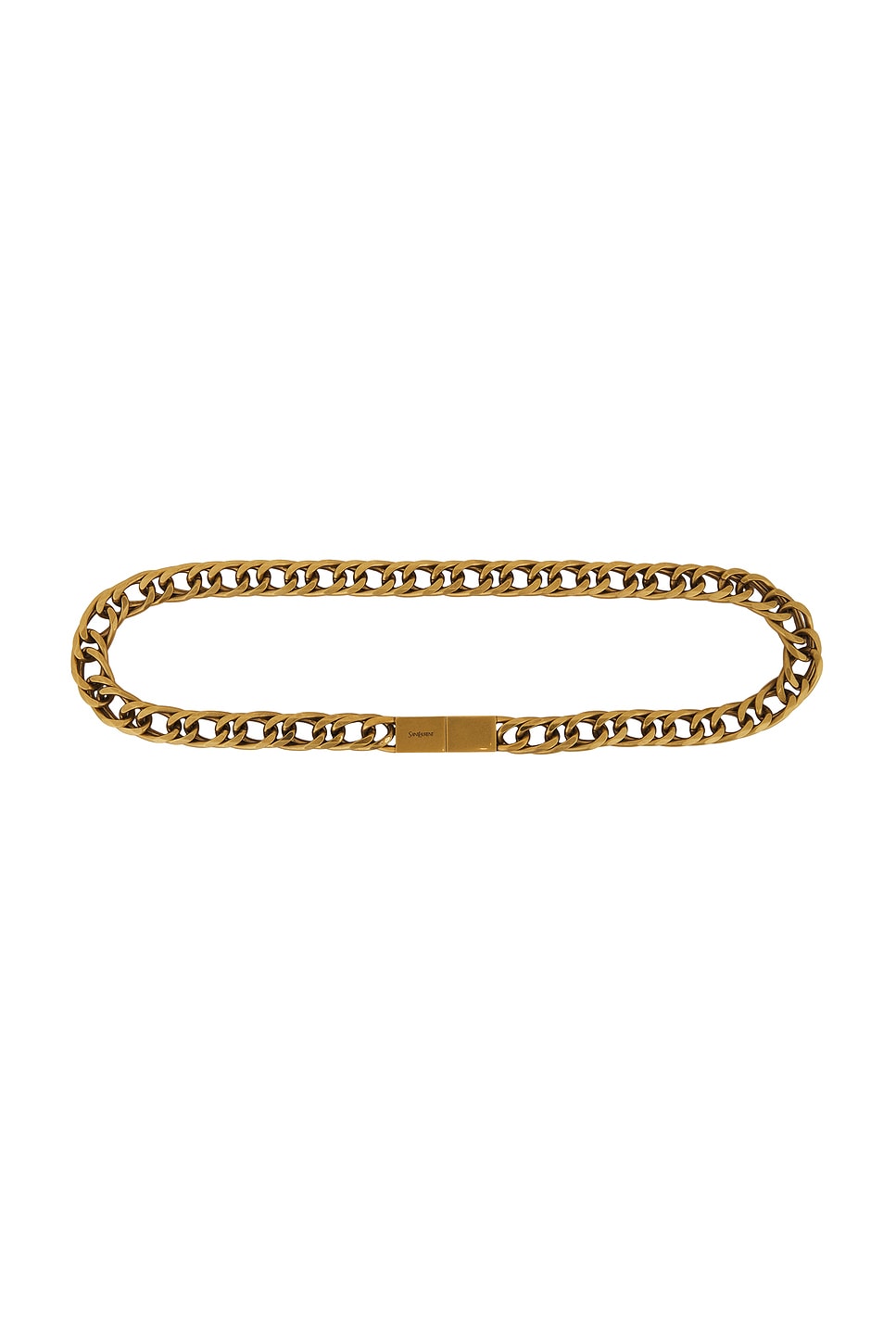 Chain Belt in Metallic Gold