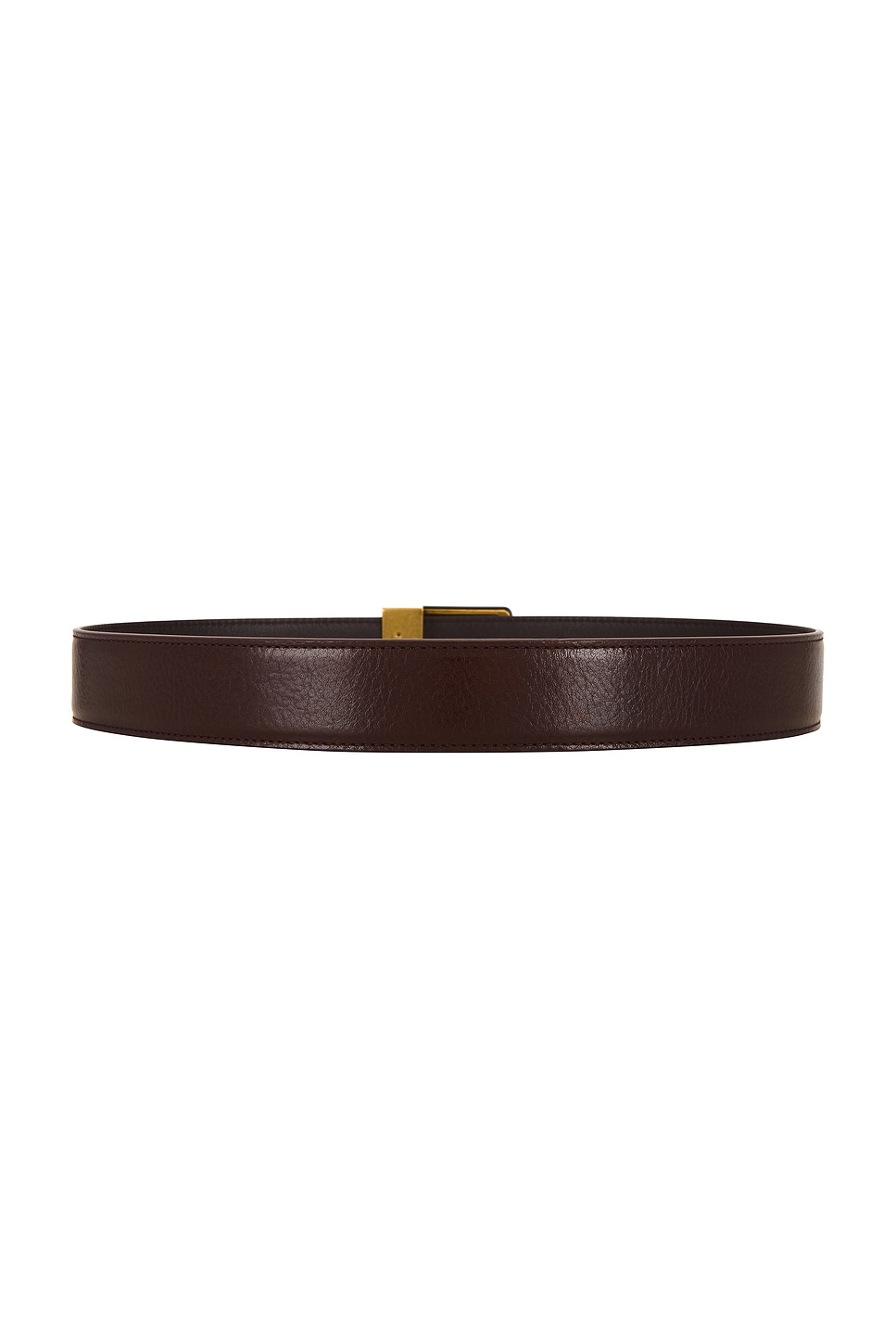Saint Laurent La 66 Leather Belt