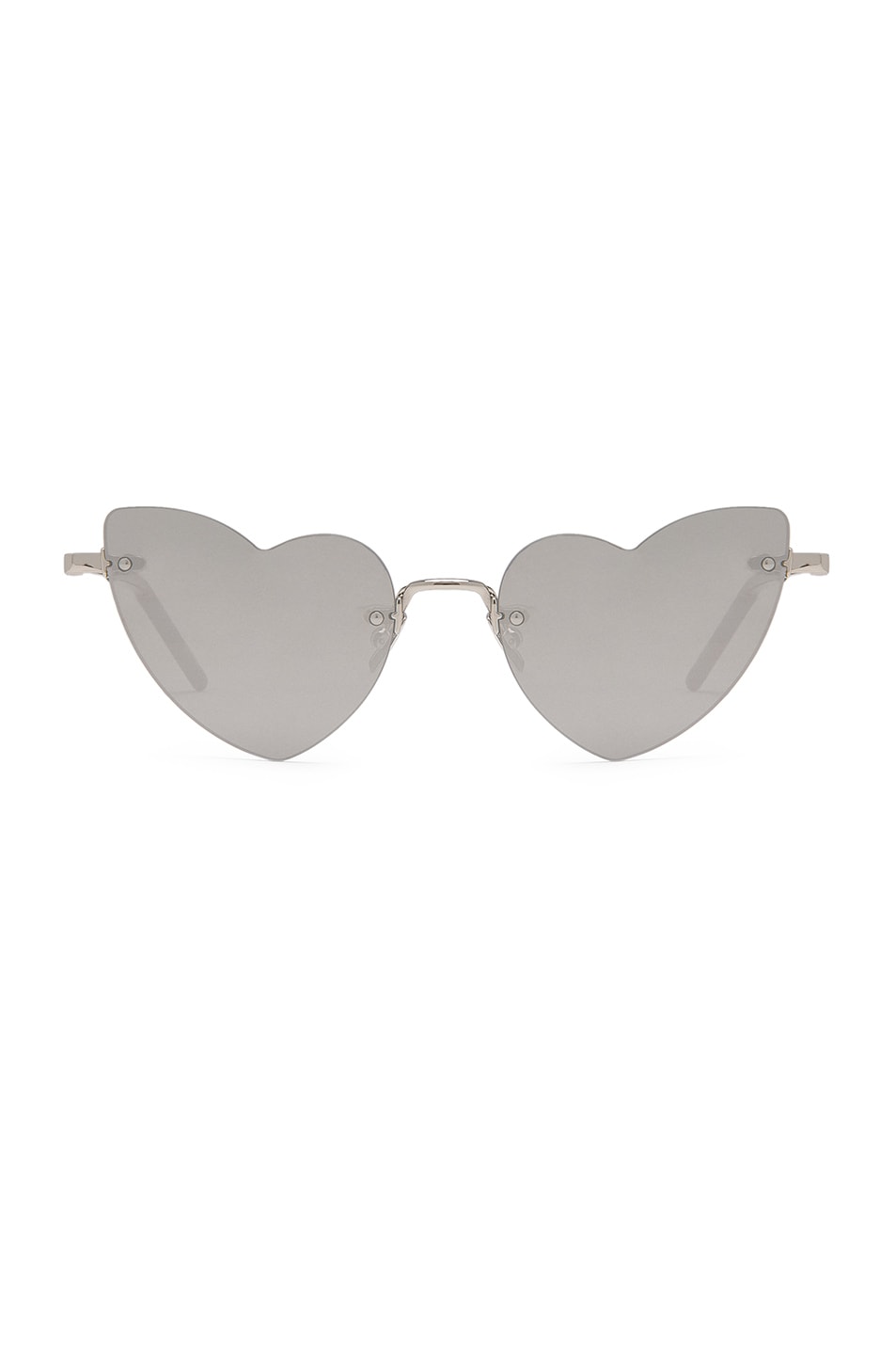 Image 1 of Saint Laurent Loulou Sunglasses in Silver