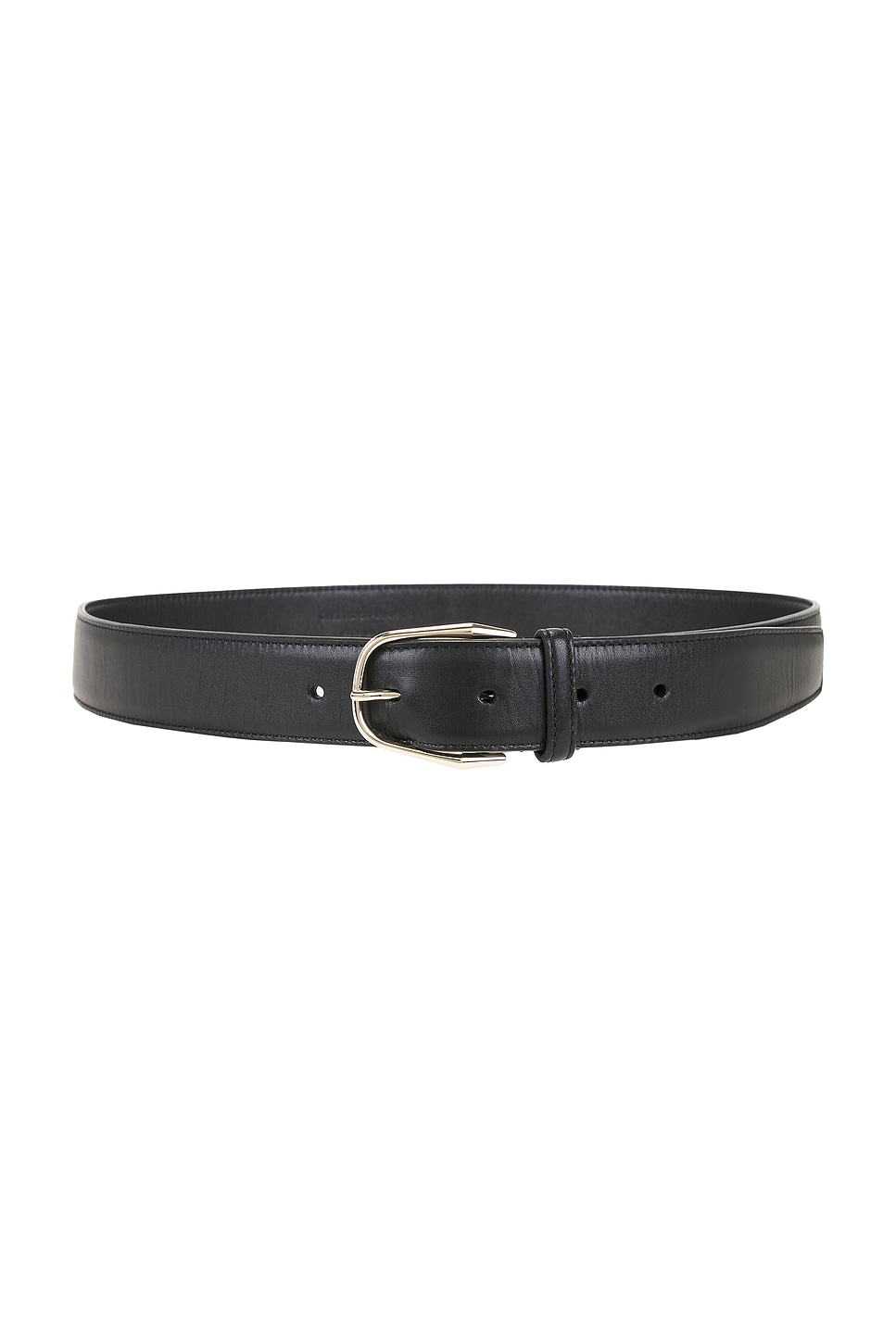 Saint Laurent Cuir Cristal Belt In Black