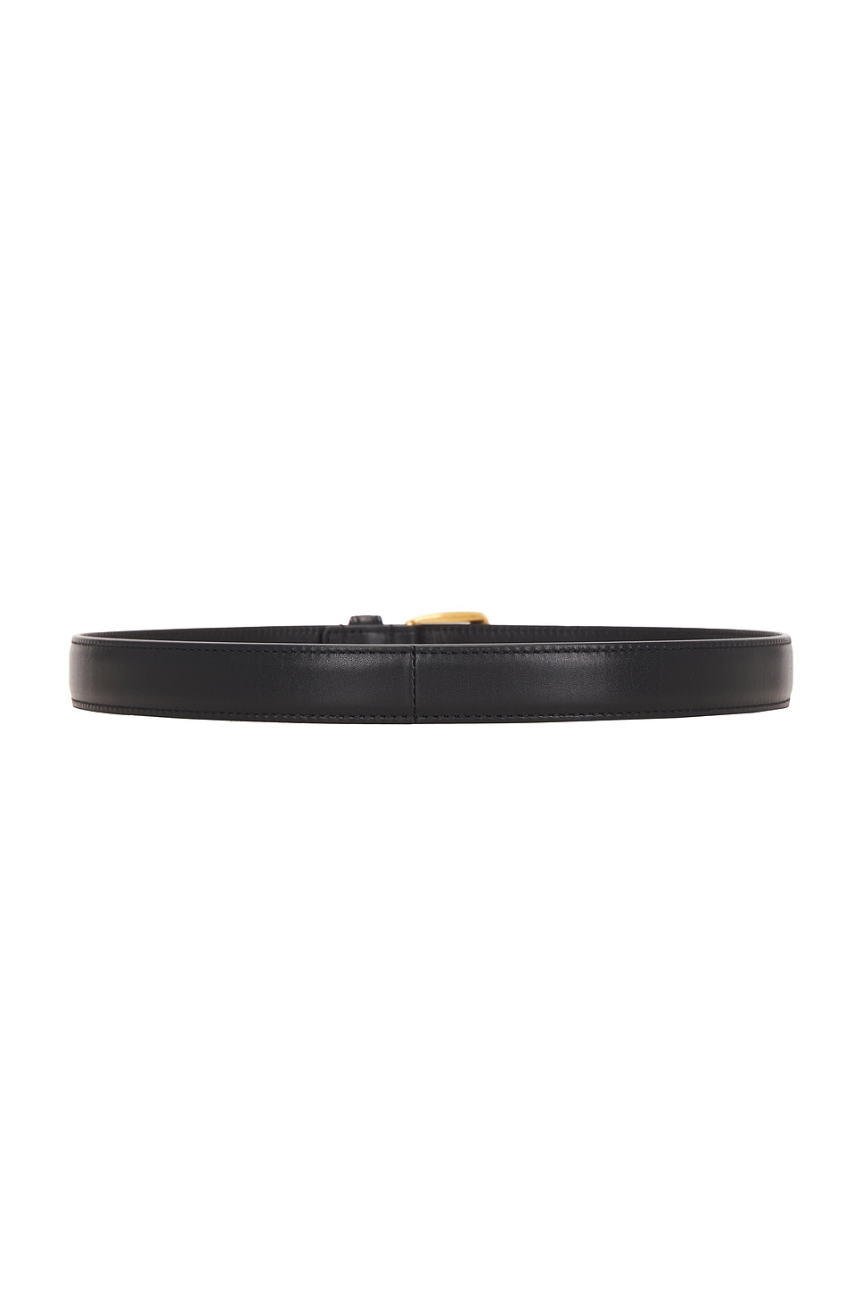 Saint Laurent Fine Ceinture Belt In Black