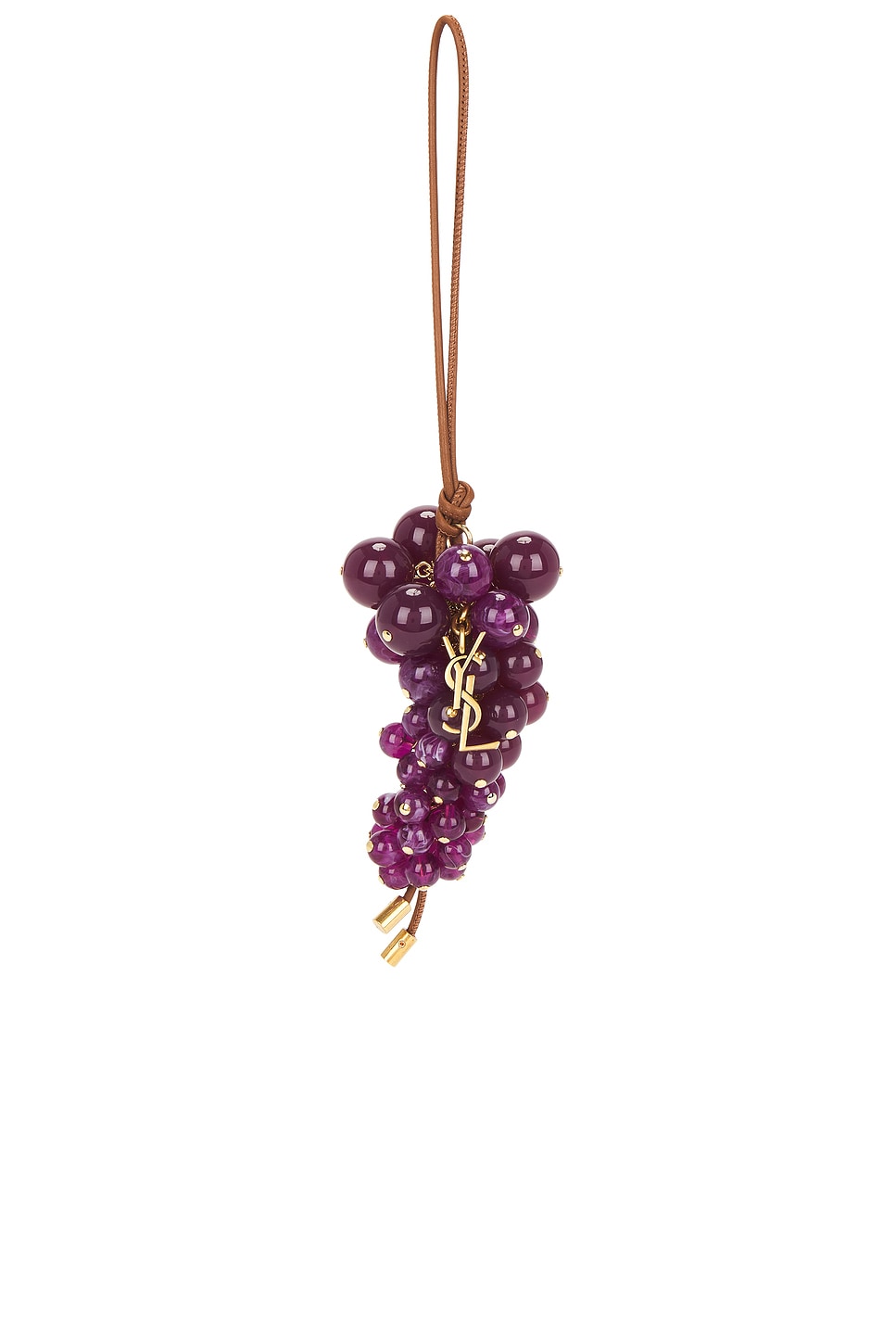 Saint Laurent Grape Keychain