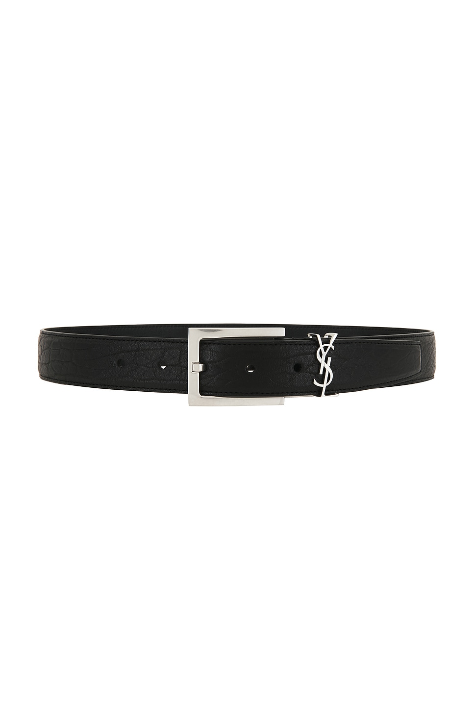 Saint Laurent Carree Passant Cassandre Ceinture Boucle Belt