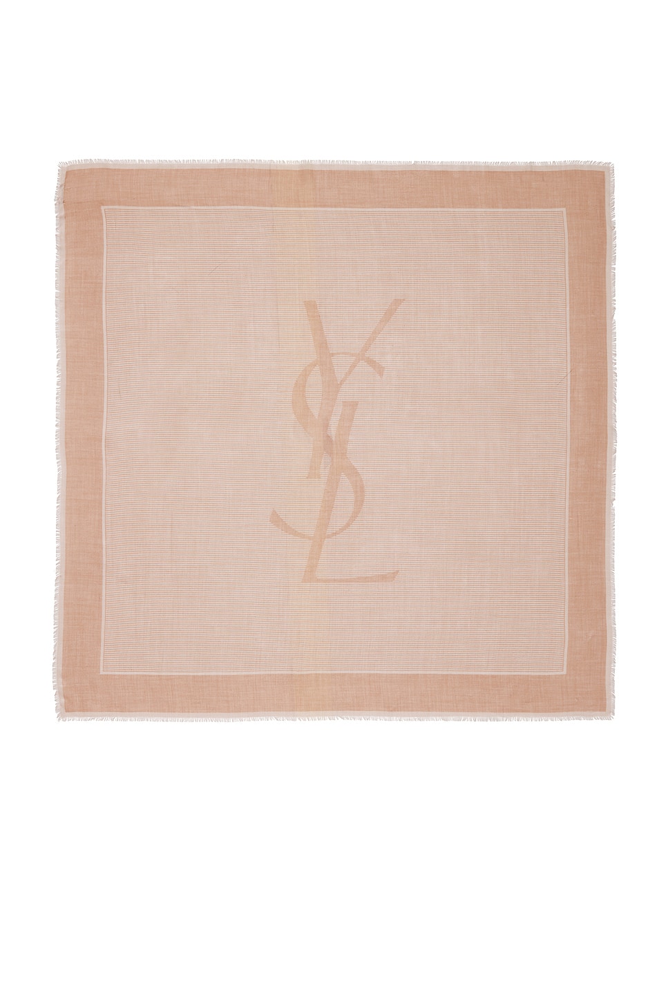 Saint Laurent Cashmere Logo Scarf