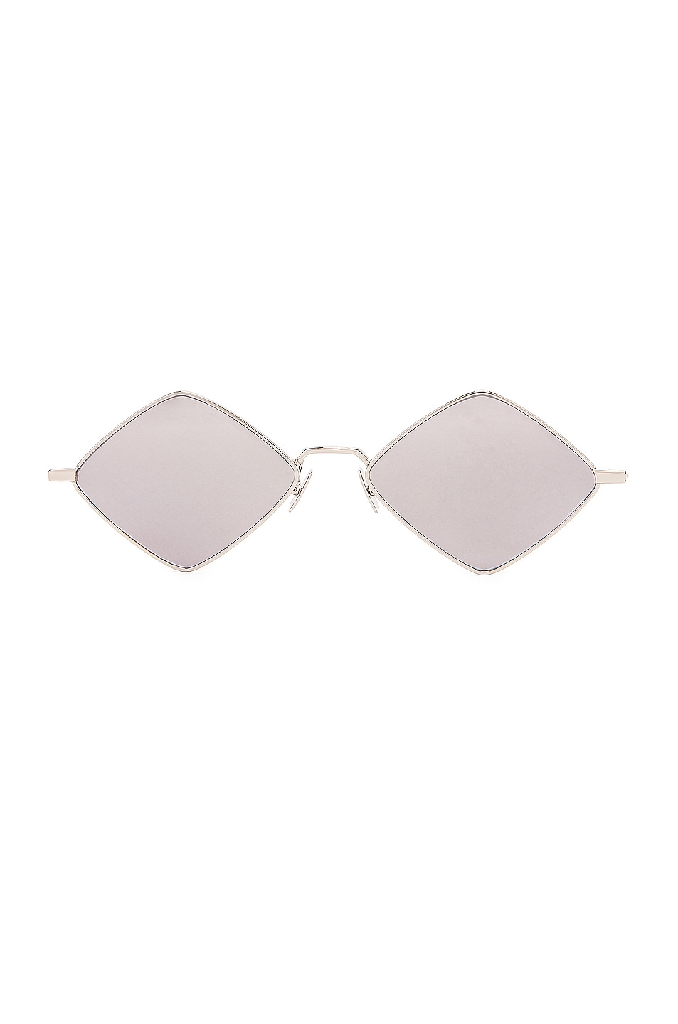 Image 1 of Saint Laurent Lisa Sunglasses in Shiny Silver