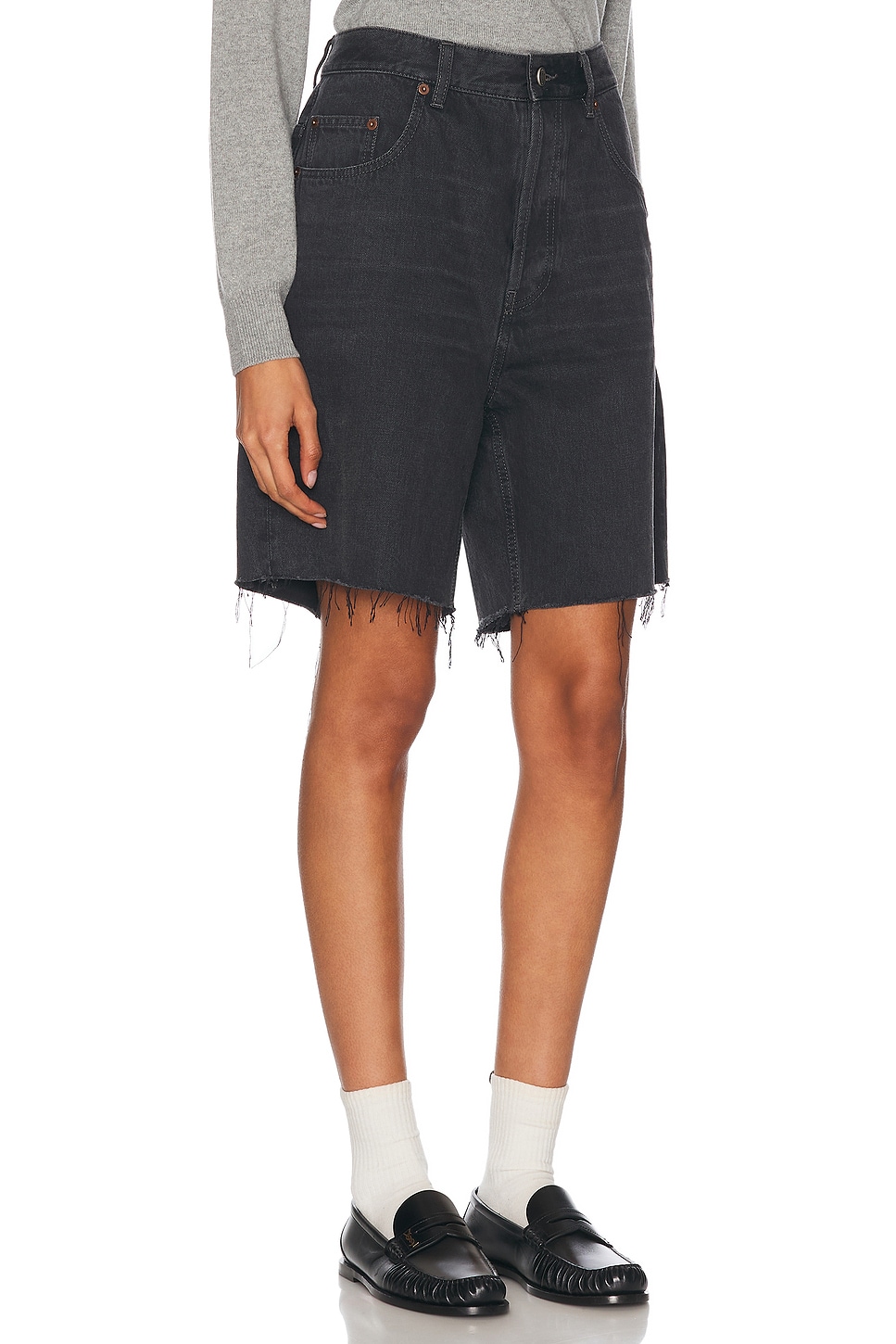 SAINT LAURENT DENIM SHORT