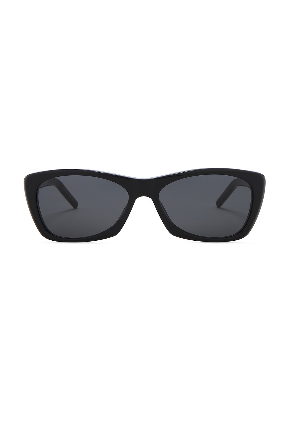 Saint Laurent Rectangular Sunglasses In Black