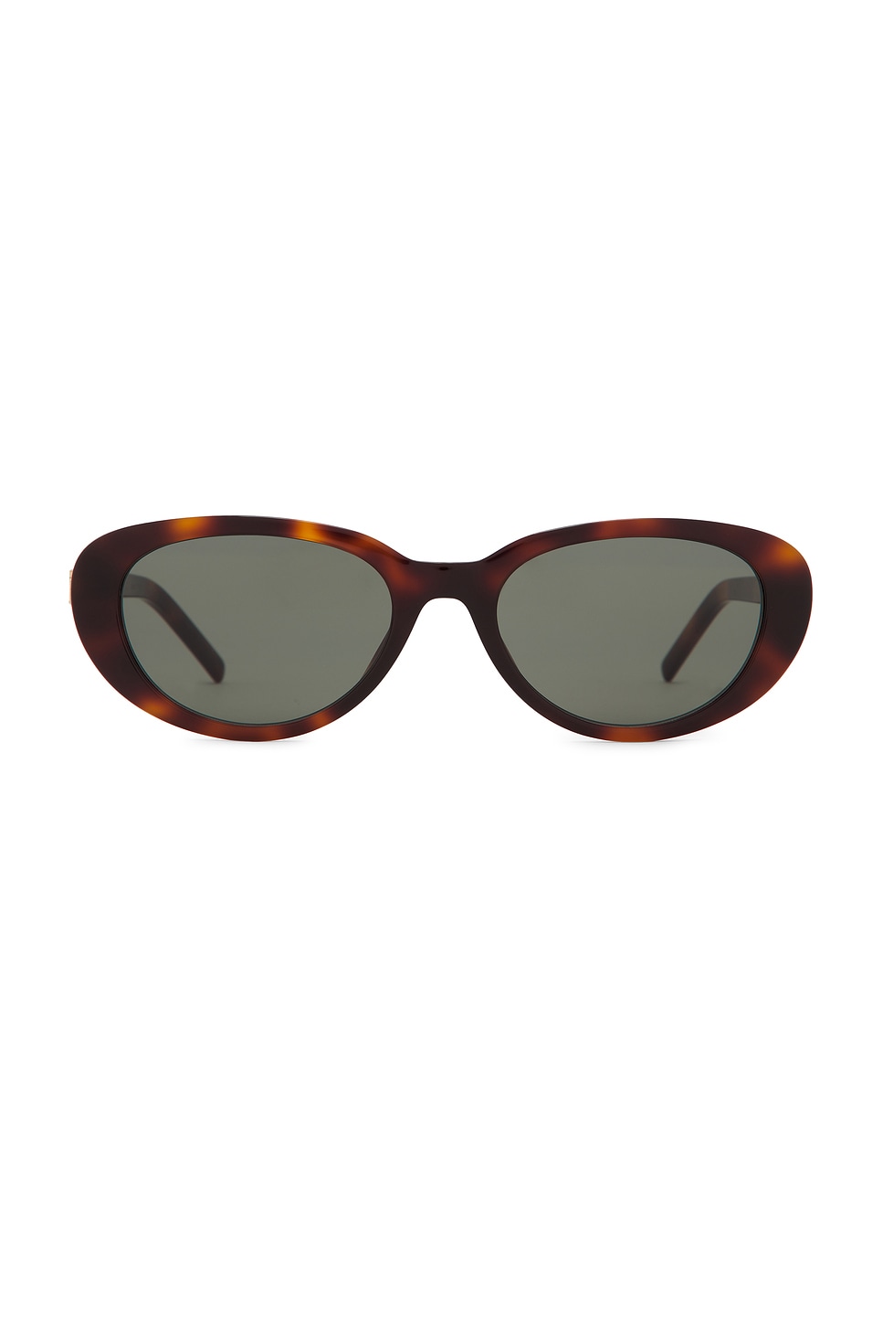 Saint Laurent Cat Eye Sunglasses In Brown
