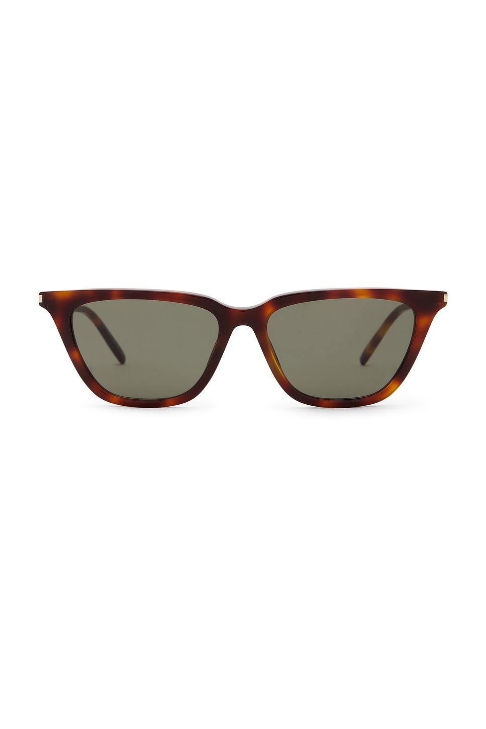 Saint Laurent Thin Acetate Cat Eye Sunglasses