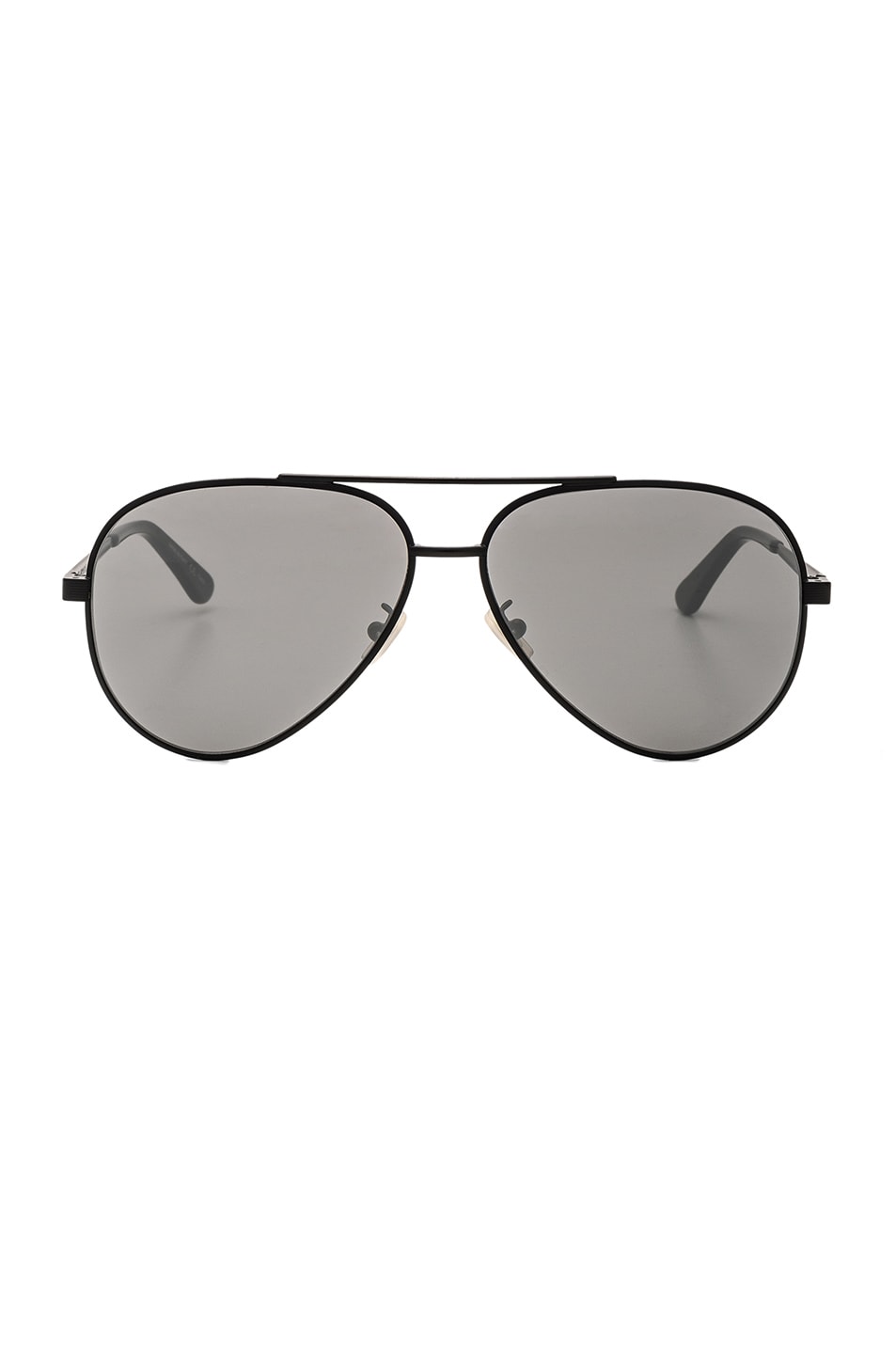 Image 1 of Saint Laurent Classic 11 Zero Sunglasses in Matte Black & Silver