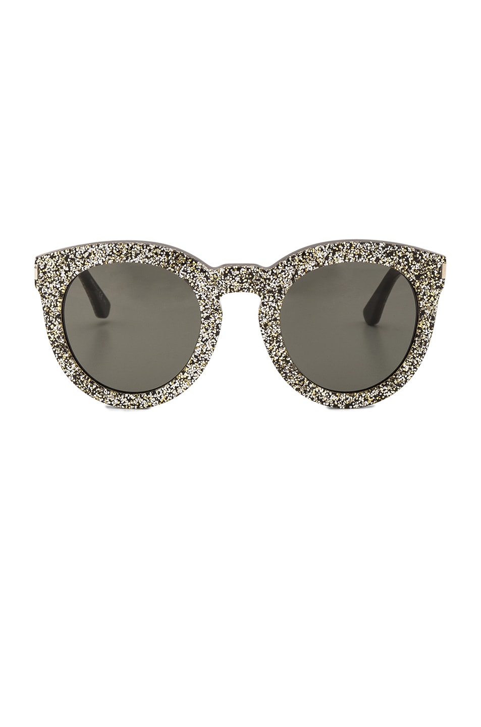 Image 1 of Saint Laurent SL 102 Sunglasses in Silver & Gold Glitter