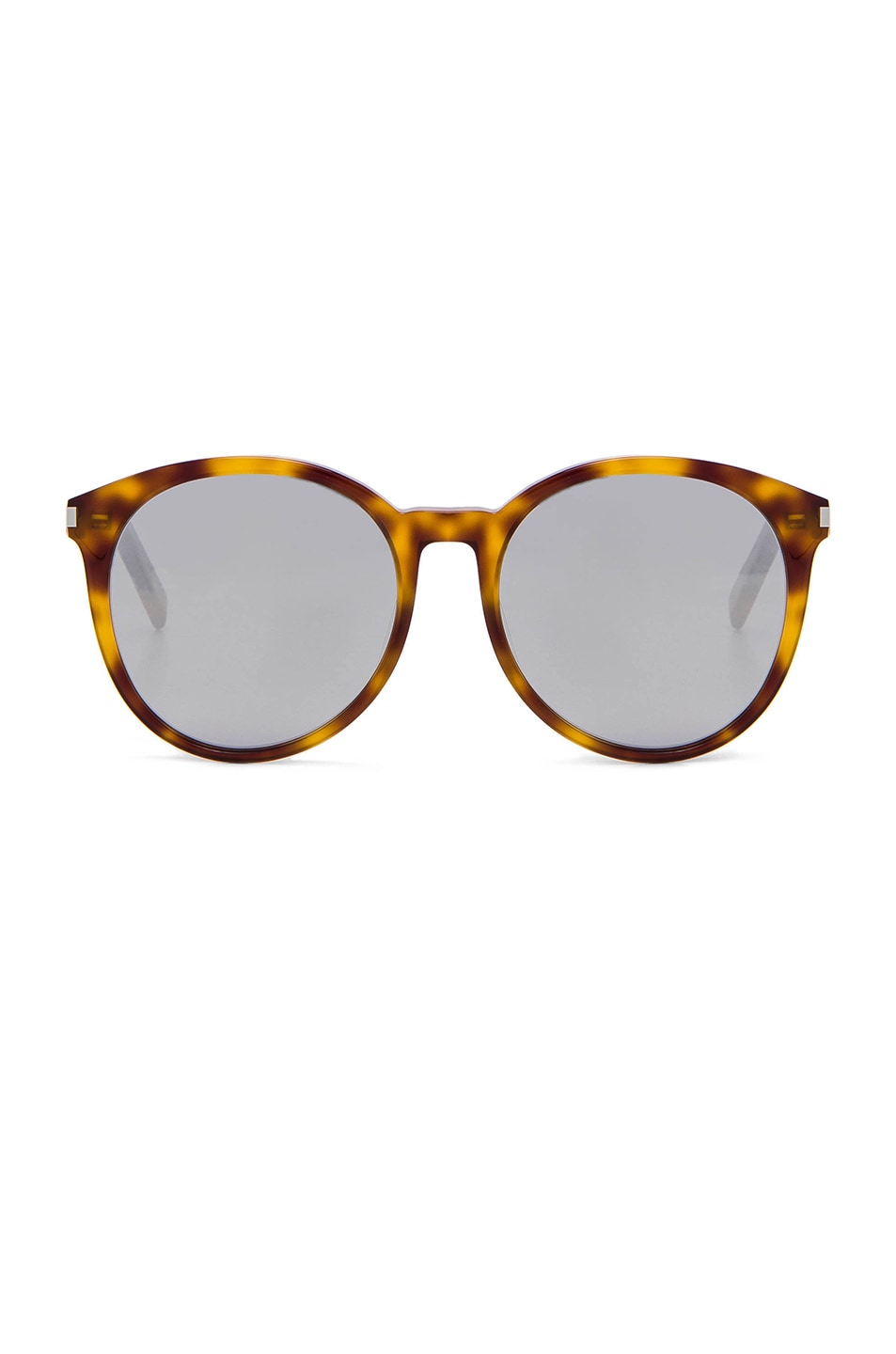 Image 1 of Saint Laurent Classic 6 Sunglasses in Havana & Silver