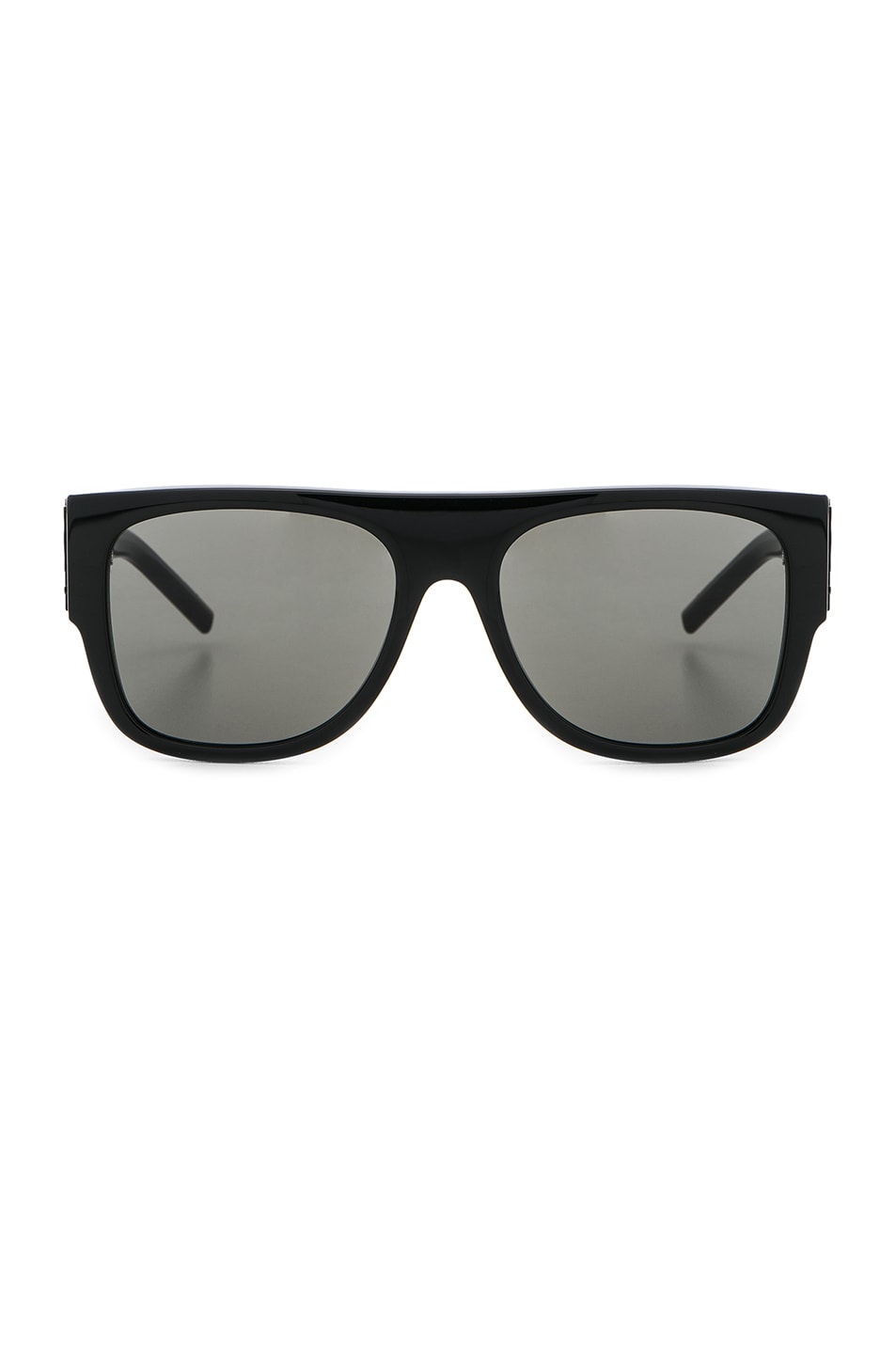 Image 1 of Saint Laurent Monogram Logo Sunglasses in Black