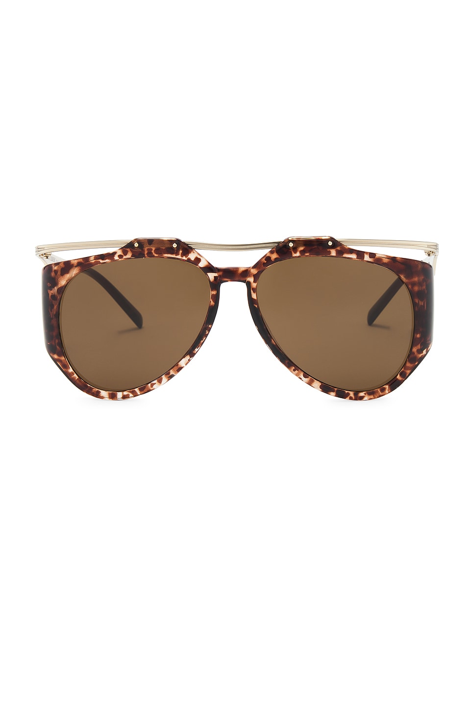 SL M137 Amelia Sunglasses in Brown