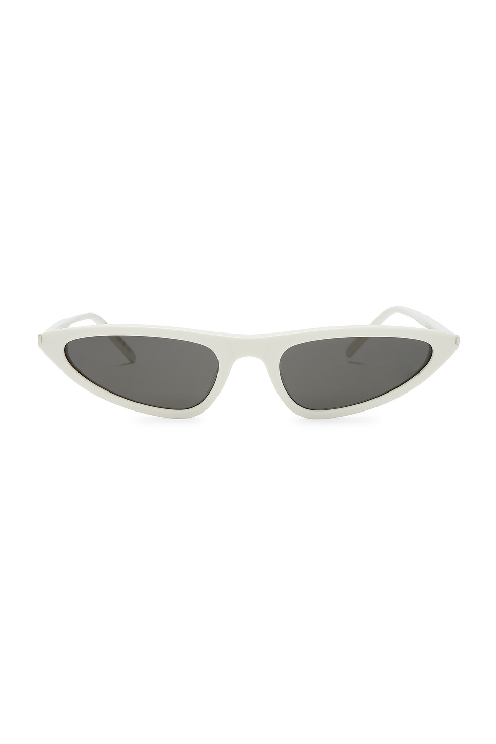 Skinny Sunglasses in White