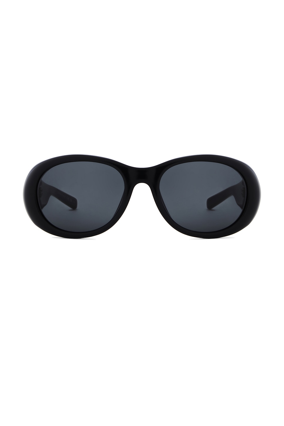 Saint Laurent Oval Sunglasses In Black