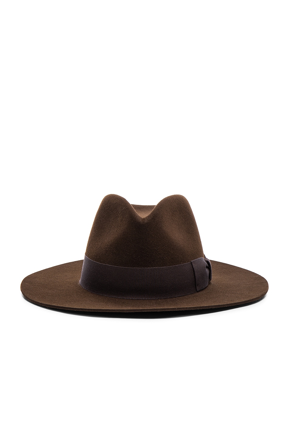 Image 1 of Saint Laurent Hat in Marron