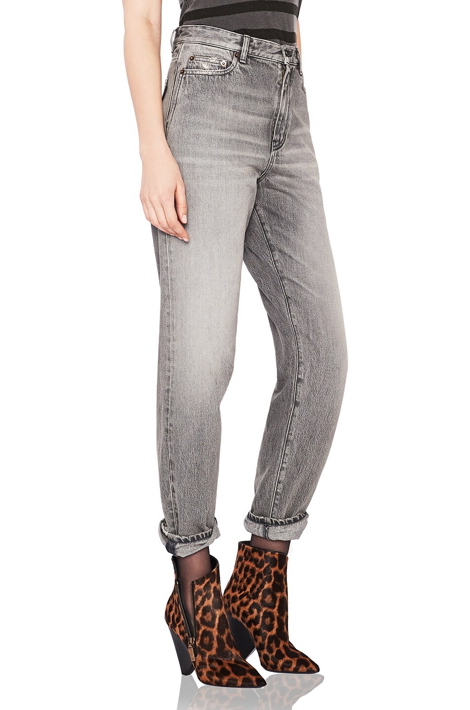 light grey baggy jeans