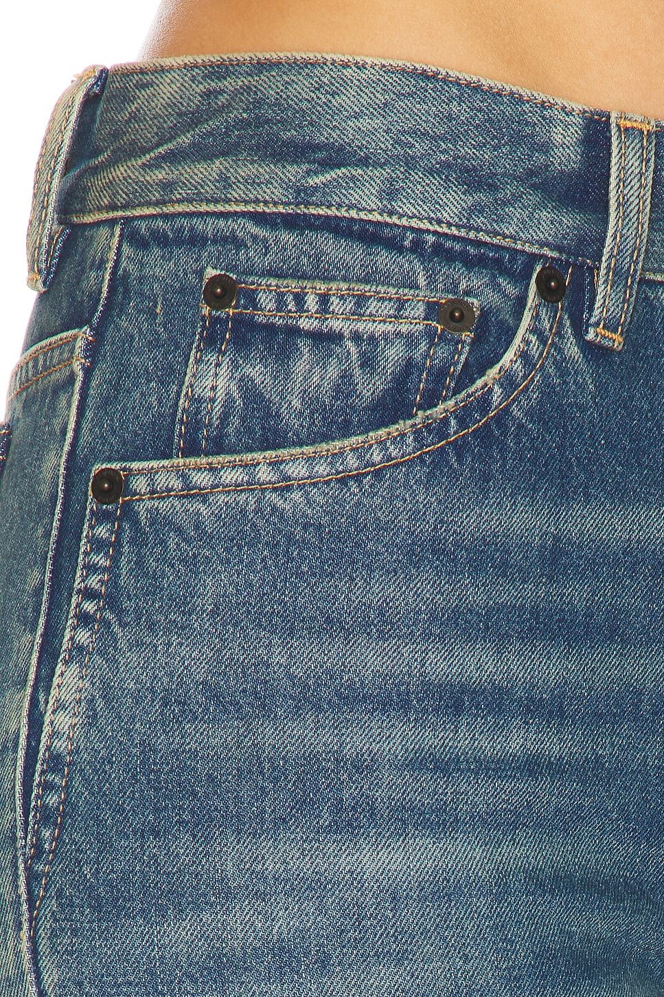 Saint Laurent New Clyde Flare Leg
