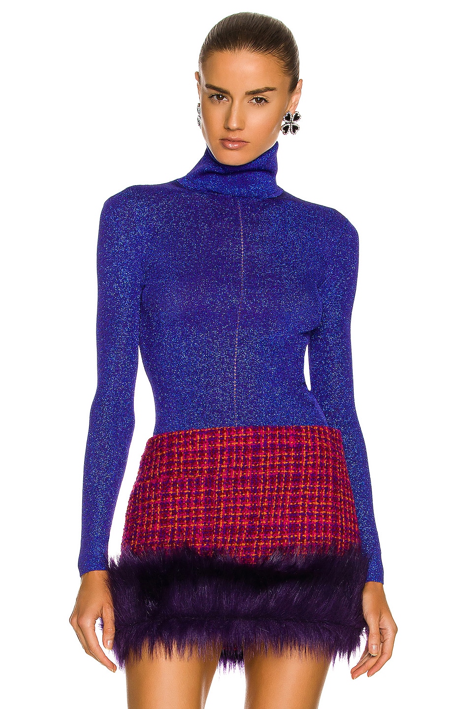 Image 1 of Saint Laurent Sweater in Blue Brillant