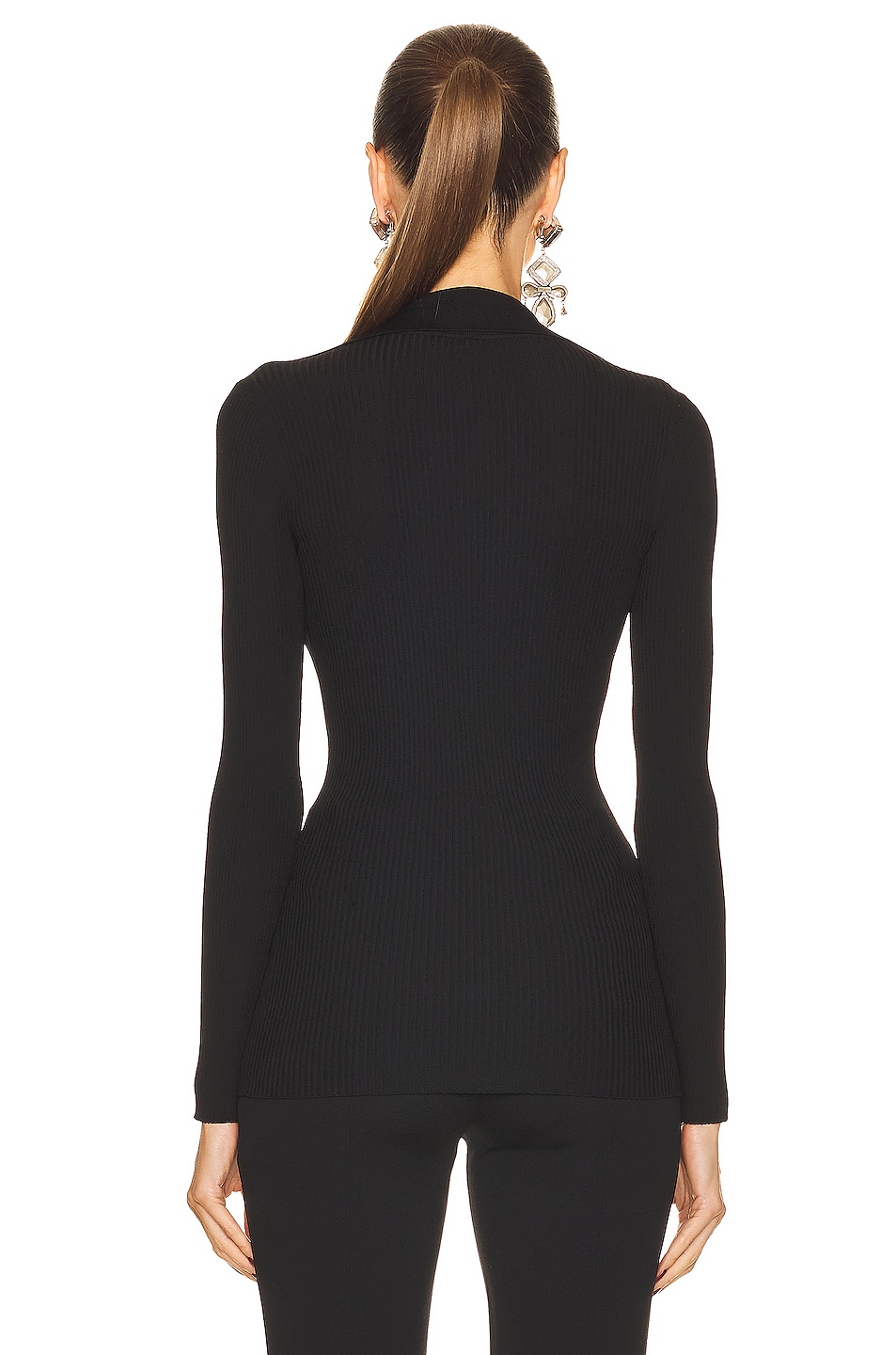 Saint Laurent Women V-Neck Sweater