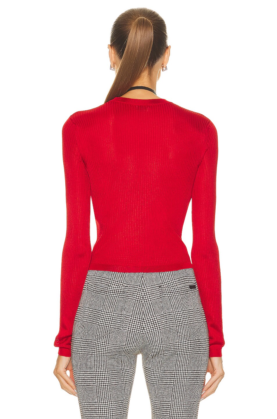 Saint Laurent - Woman - Red - Sweater