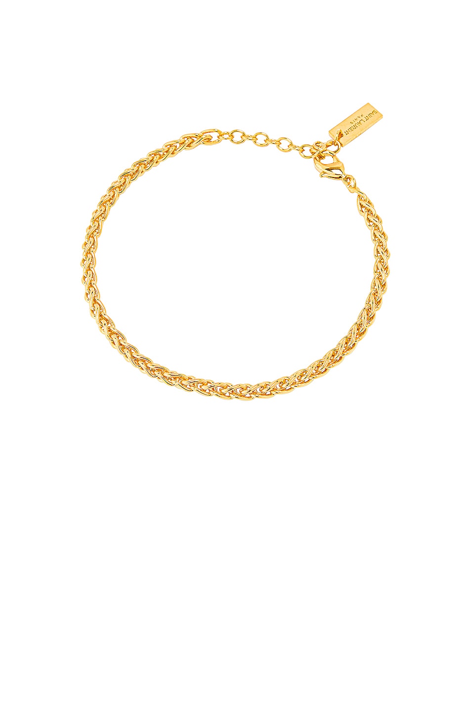 Image 1 of Saint Laurent Chain Bracelet in Gold