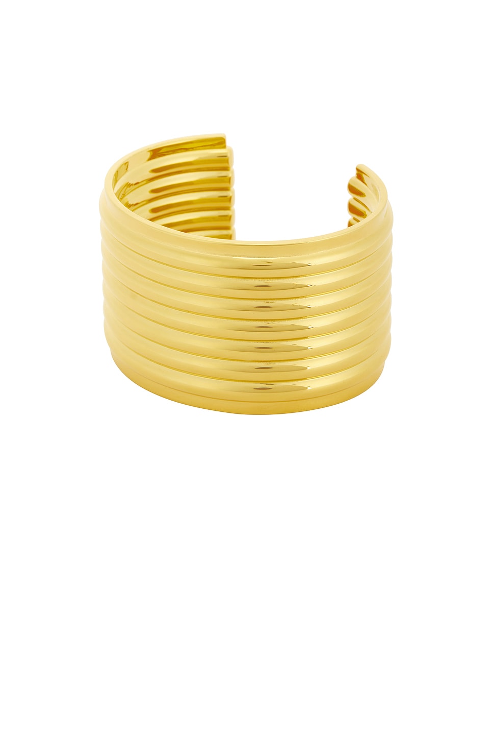 Image 1 of Saint Laurent Cuff Bracelet in Dore