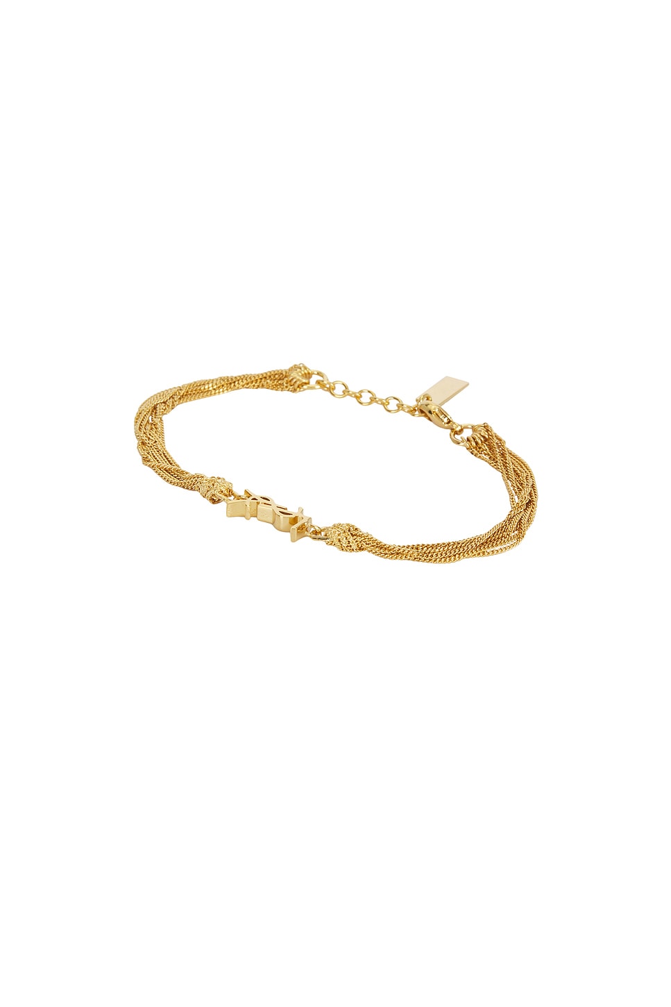 Image 1 of Saint Laurent Cassandre Bracelet in Dore