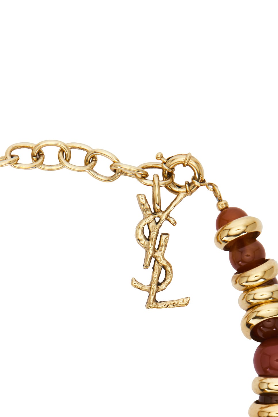 Saint Laurent Collier Court Necklace | Thumbnail 3