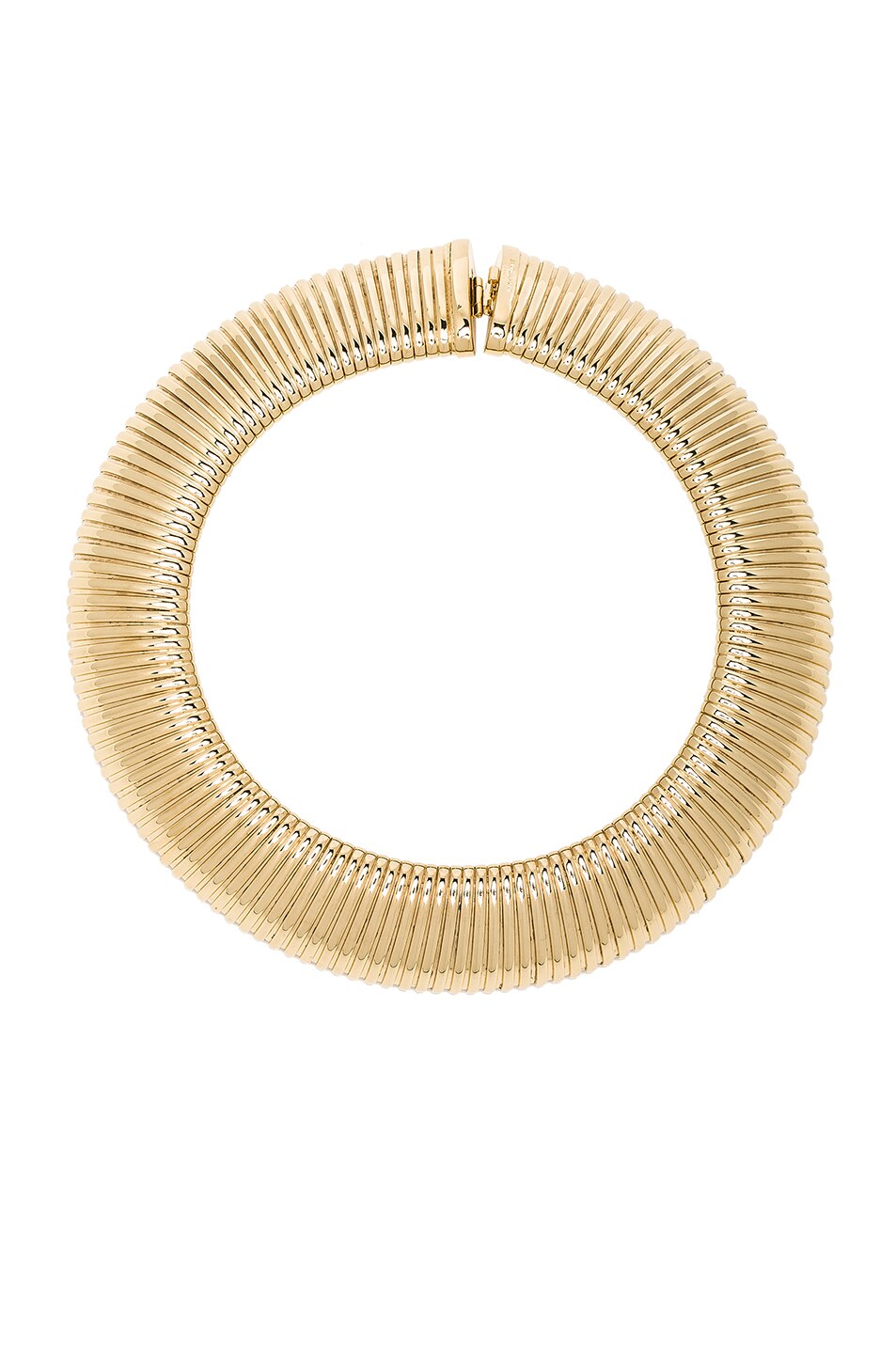 Image 1 of Saint Laurent Oversize Serpent Chain Necklace in Gold