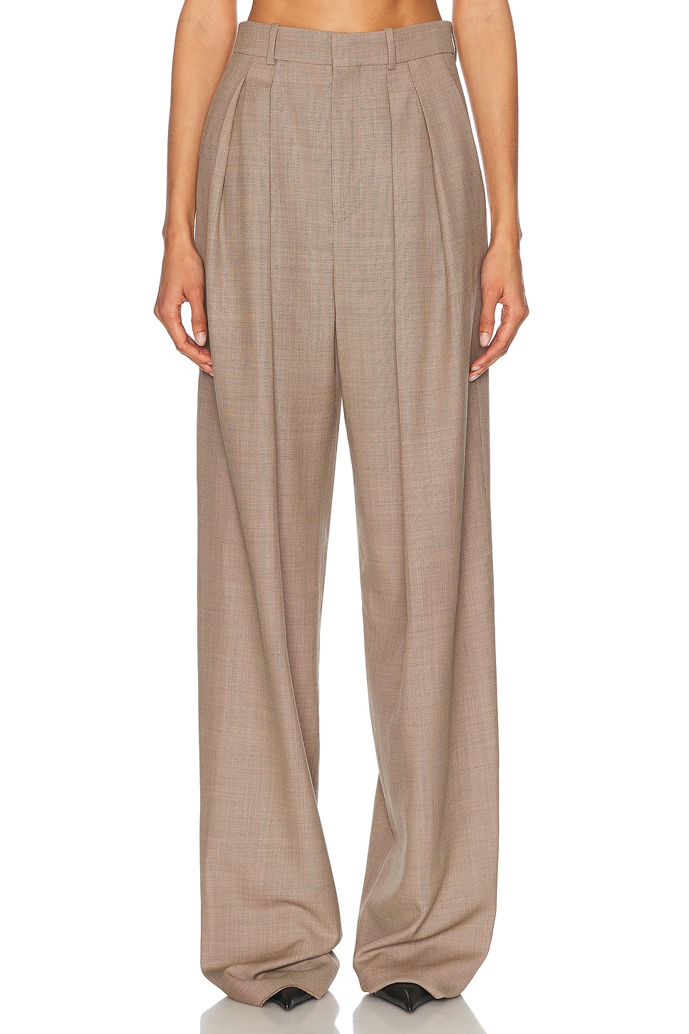 Straight Leg Pant in Taupe