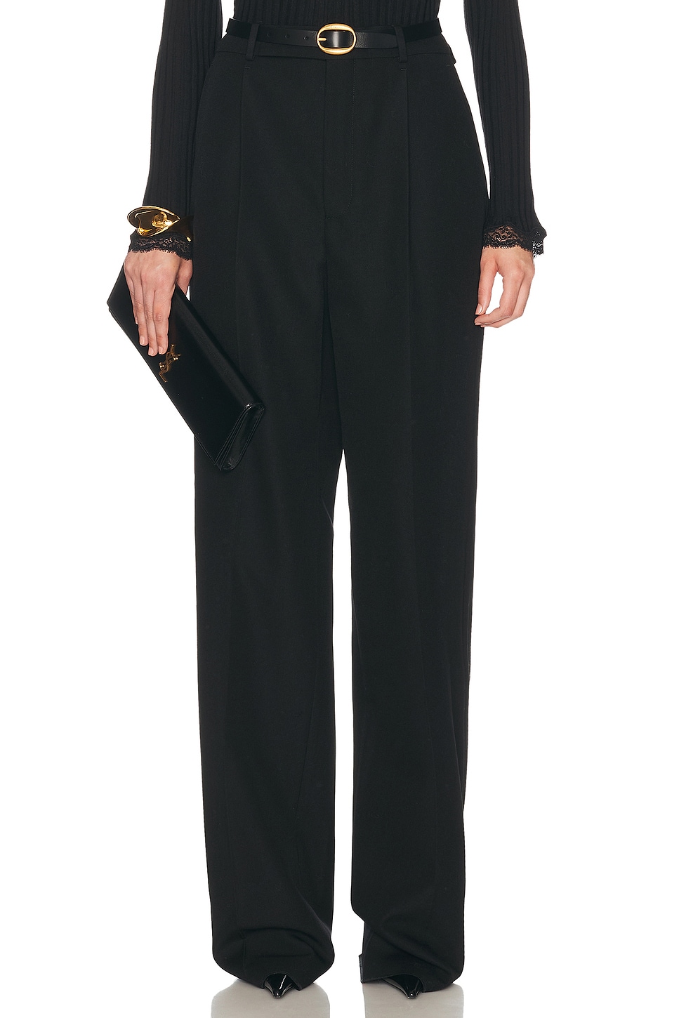 Saint Laurent Straight Leg Pant