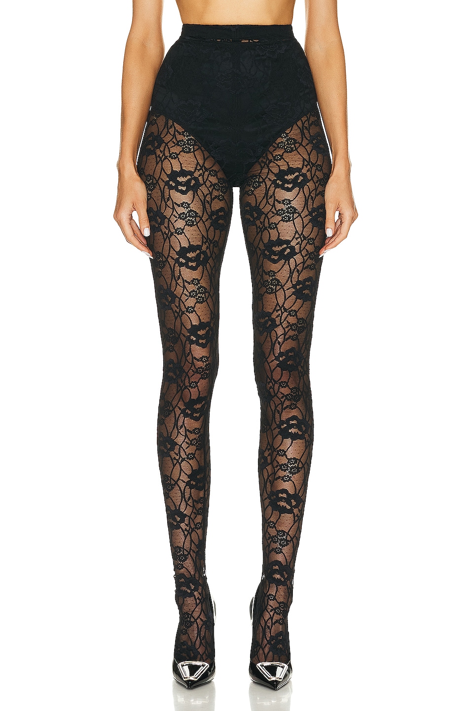 Lace Legging in Black