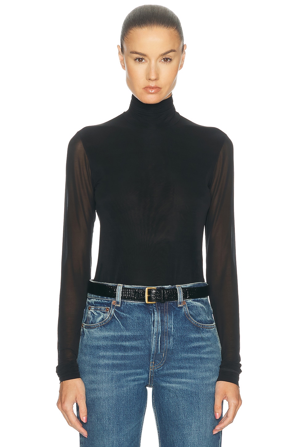 Saint Laurent Turtleneck Top