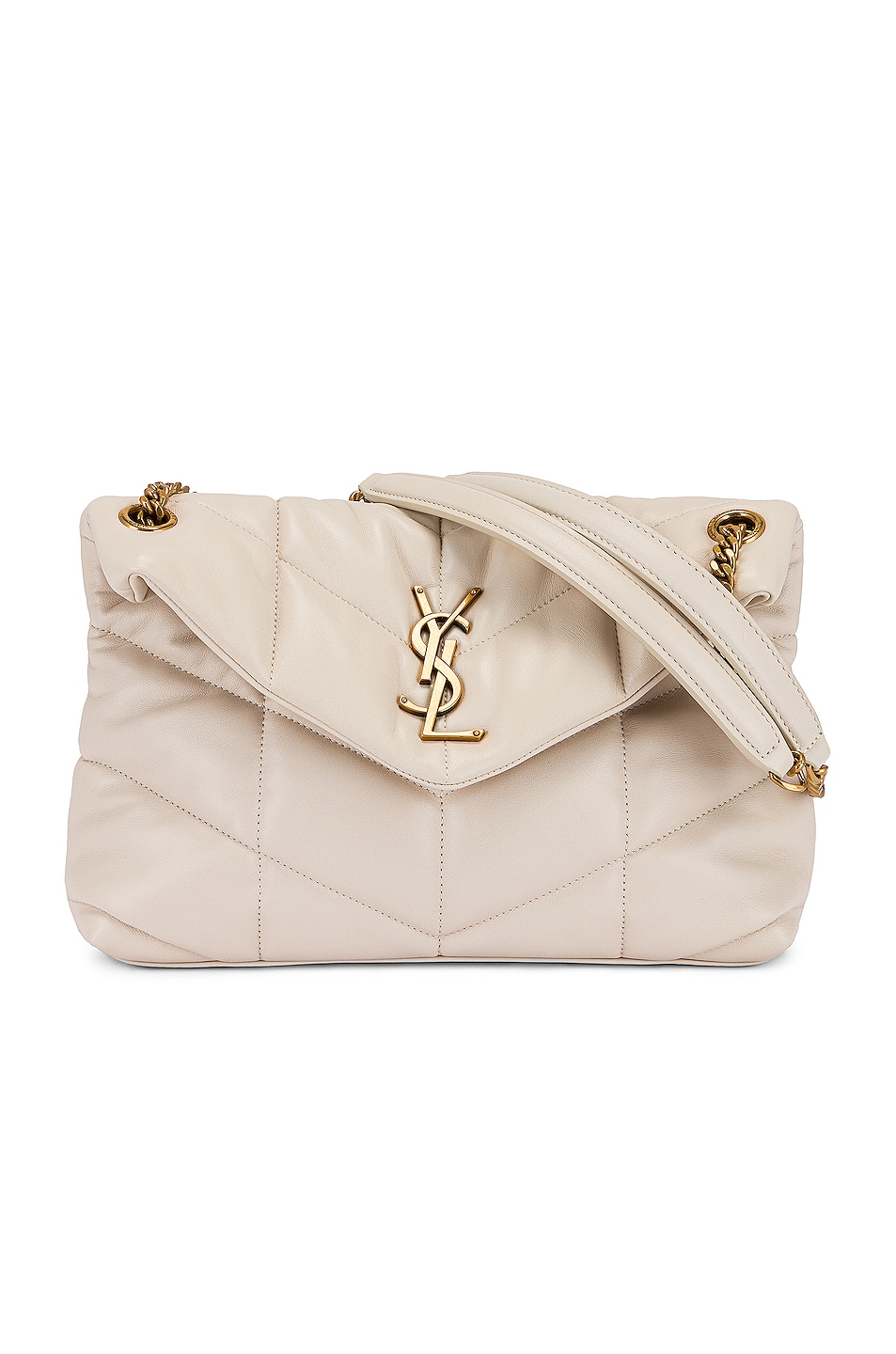 Small LouLou Monogramme Bag in Neutral