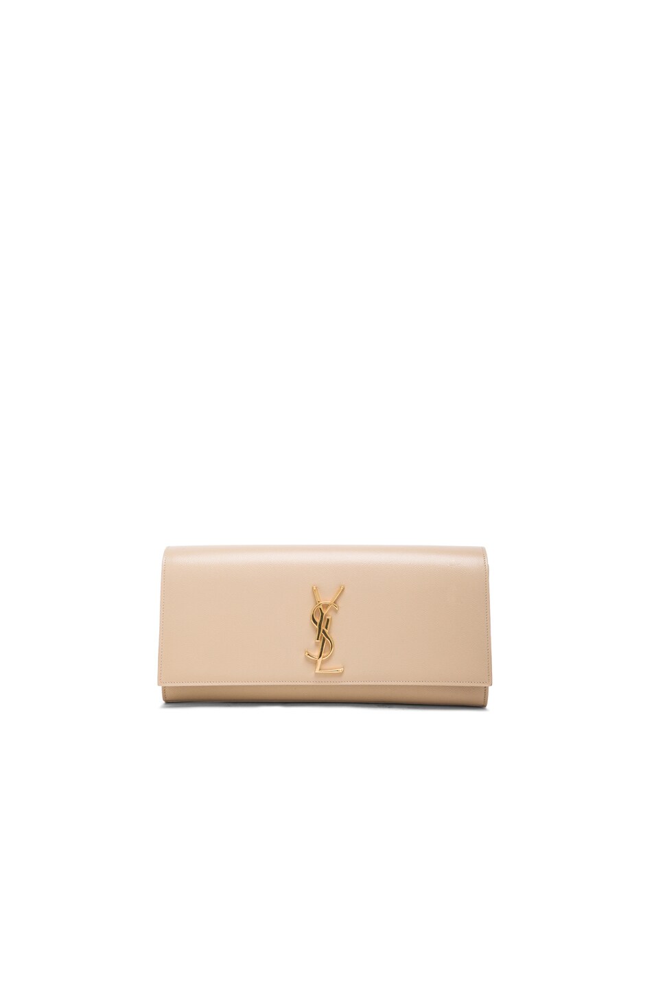 Image 1 of Saint Laurent Monogramme Clutch in Poudre