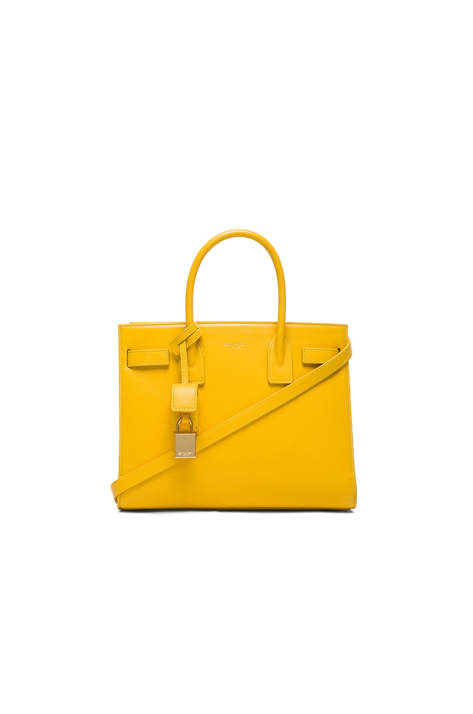 Image 1 of Saint Laurent Baby Sac De Jour Carryall Bag in Yellow