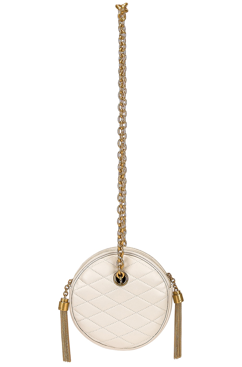 Le Maillon Round Bag in Cream