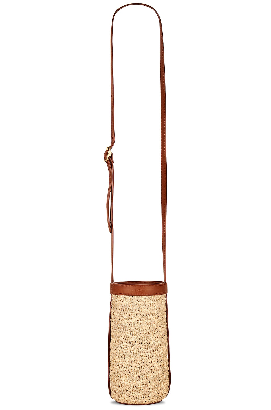 Raffia Bottle Bag in Neutral