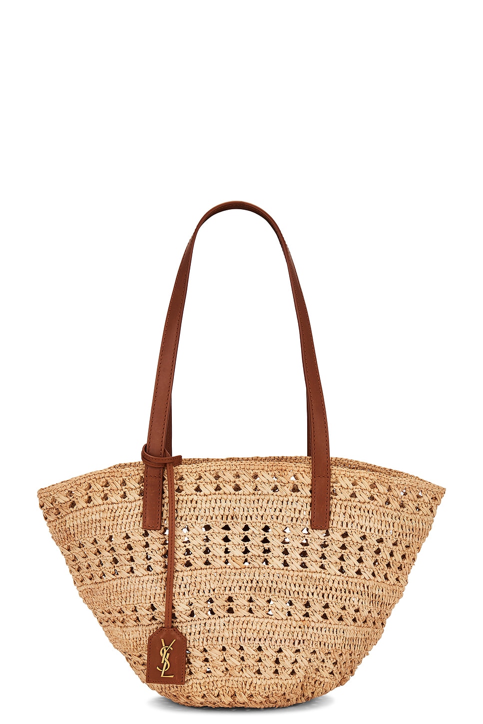 Small Panier Raffia Bag in Neutral